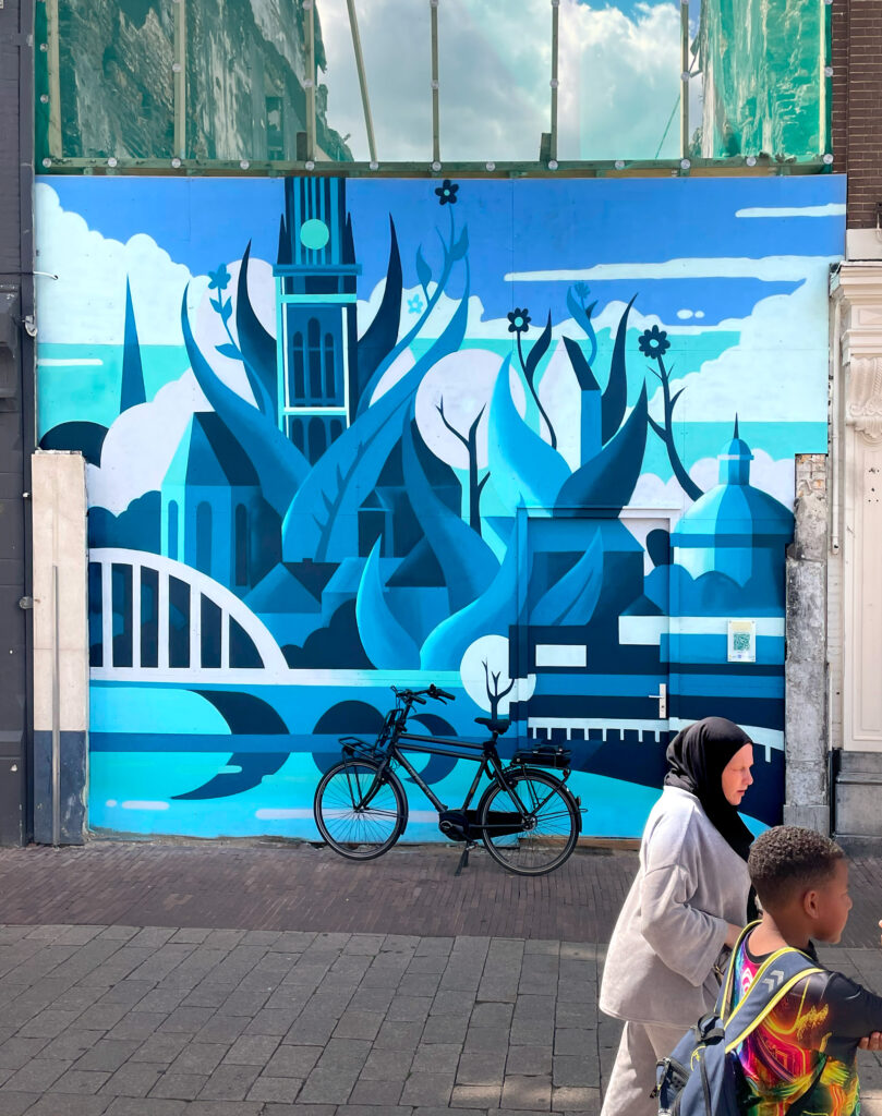 Street Art van Verfbrigade in Arnhem